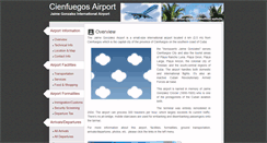 Desktop Screenshot of cienfuegos.airportcuba.net