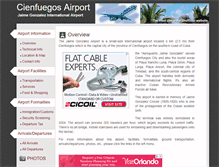 Tablet Screenshot of cienfuegos.airportcuba.net