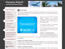 Tablet Screenshot of havana.airportcuba.net